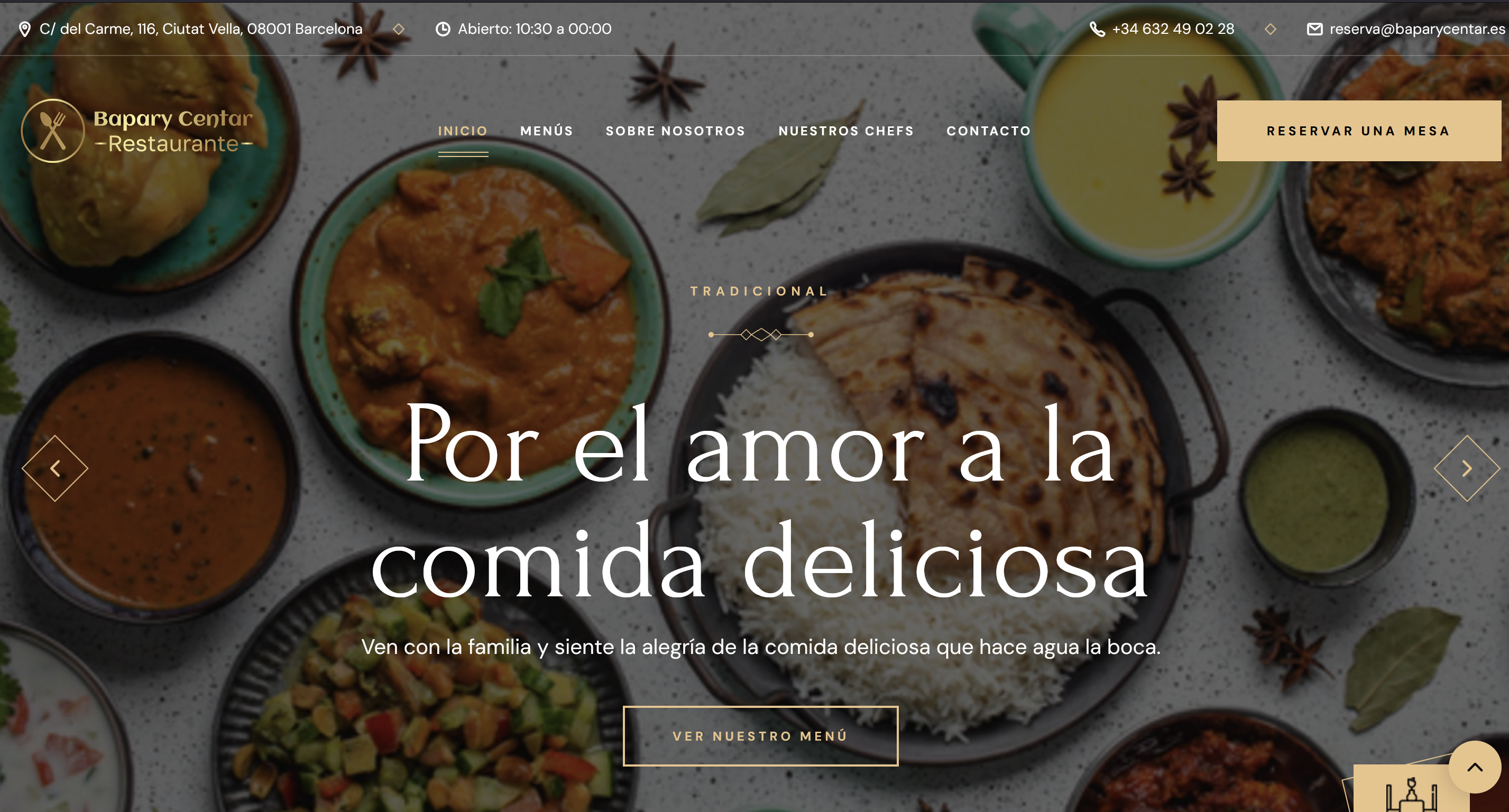 Bapary Centar experiencia gastronómica excepcional España